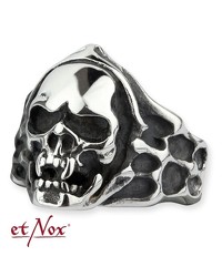 Edelstahlring 'Mummy Skull' - vergleichen und g&uuml;nstig kaufen